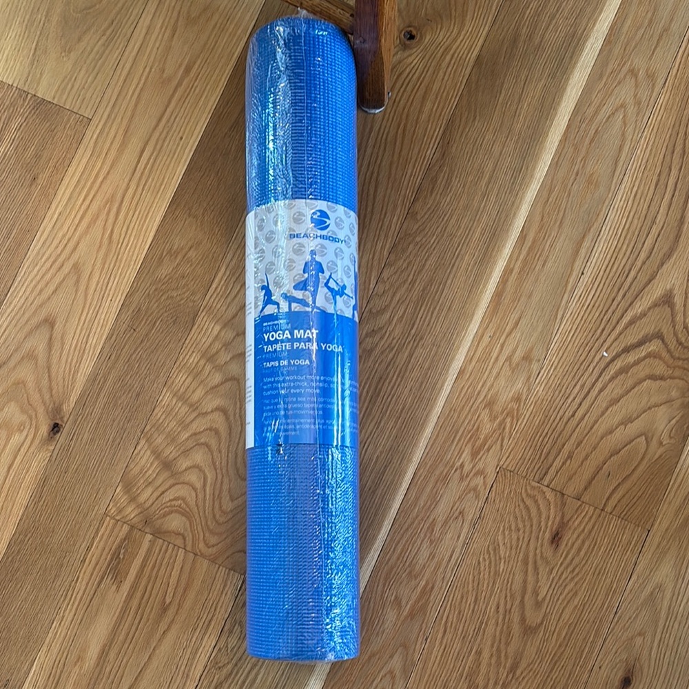 Blue Yoga Mat by Gaiam